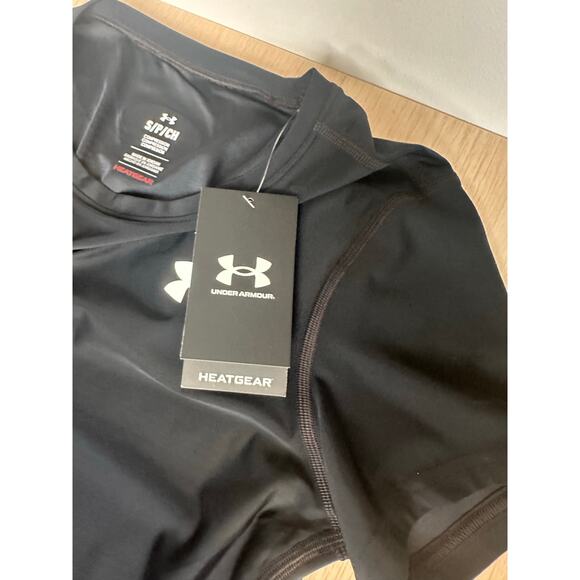 Under Armour HeatGear OG Compression Women's Black - Size S - NEW - Picture 12 of 13